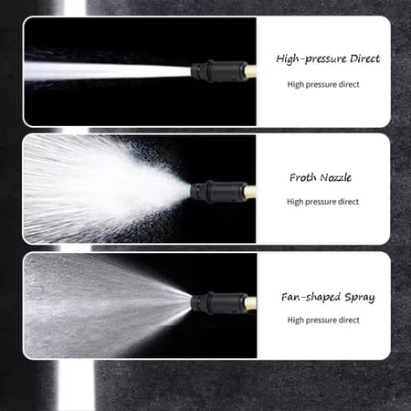 مضخة غسيل ضغط عالي بدينمو شفط وبلف تحكم بالبار