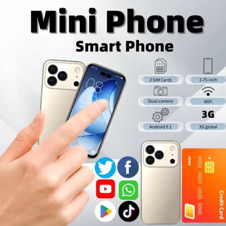 جوال صغير ميني شبيه الايفون 17 برو ماكس