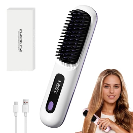 مشط حرارية سيراميك محمول لاسلكي