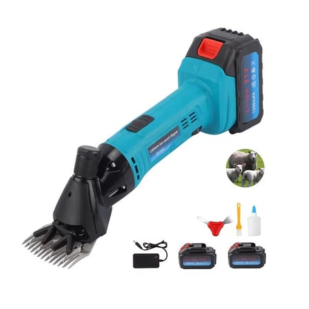 مكينة حلاقة وجز صوف الغنم والإبل والمواشي لاسلكي بطاريتين