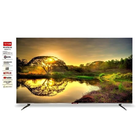 فيندو شاشة تلفزيون سمارت 50 بوصة 4K UHD نظام تشغيل WebOS أسود V50D2