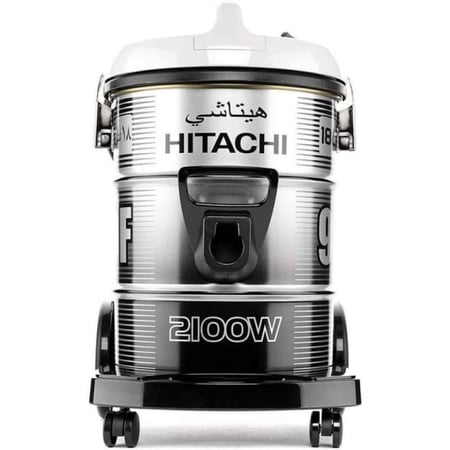 هيتاشي مكنسة برميل 18 ليتر - 2100 واط - رمادي - CV-950H SS220 PG
