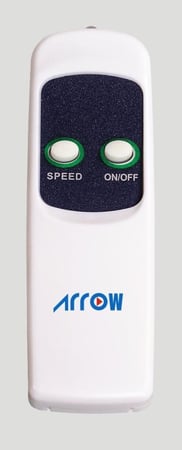 ارو ستارة هوائية 120 سم 210 واط تدفق هواء 9 م/ساعة (2540) - أسود - RO-120CARC