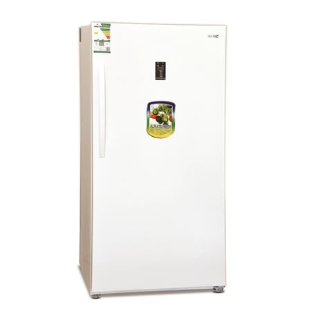 بيسك فريزر عامودي باب واحد 17 قدم مكعب - 481 لتر - أبيض - BUFS-625W