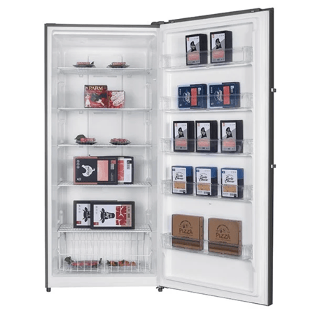 أرو فريزر عمودي 21.2 قدم - 600 لتر - انفرتر - استيل - RO1-770VNFS