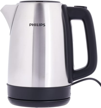 فيليبس غلاية ماء 1.7 لتر 2200 واط ستيل - فضي - HD9350/92