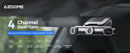 كاميرا داش كام ازدوم m660 مع ذاكرة 128 جيجا