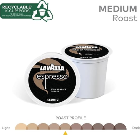 كبسولات قهوة لافازا اسبرسو | 32 كبسولة