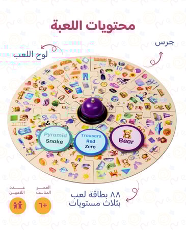 لعبة الكلمة الضائعة - تعليم الإنجليزي بمتعة وسرعة