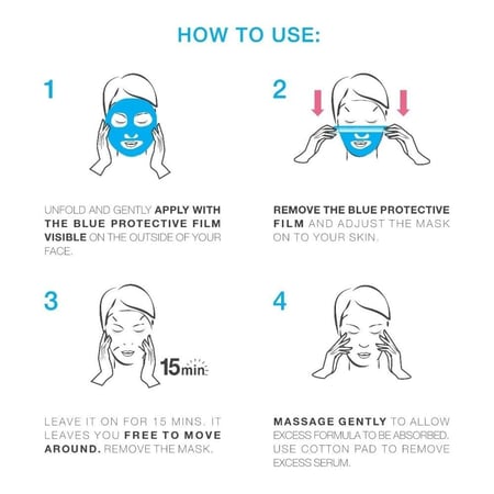 قناع الوجه غارنييه للمسام الواضحة بالفحم - 28 جرام