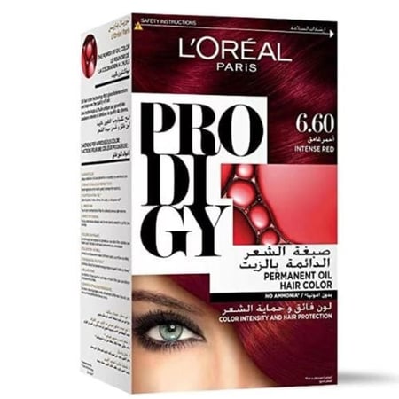 لوريال صبغه شعر برو دجي 6.60 الياقوت الاحمر