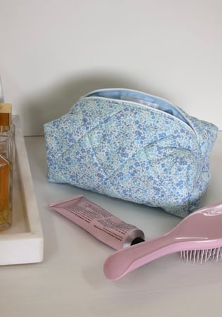 LIGHT BLUE MINI FLORAL