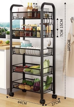 رفوف تخزين منزلية