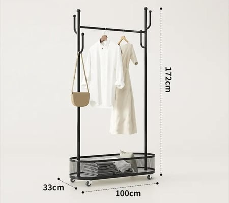 علاقة ملابس علاقات ملابس حامل ملابس  علاقة ملابس علاقة ملابس  مع رفوف