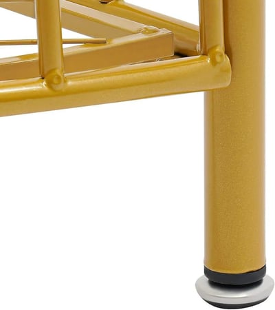 علاقة ملابس ركنية متعددة الاستخدامات مع رفوف تخزين - لون أبيض