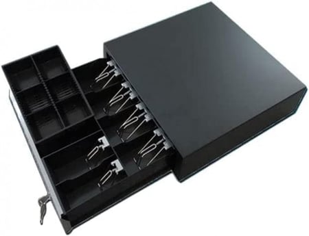 مارفيل درج نقود من 6 اقسام للفواتير - MCD 40242 - مارفل درج كاشير صندوق نقود 6 خانات مع مشابك معدنية