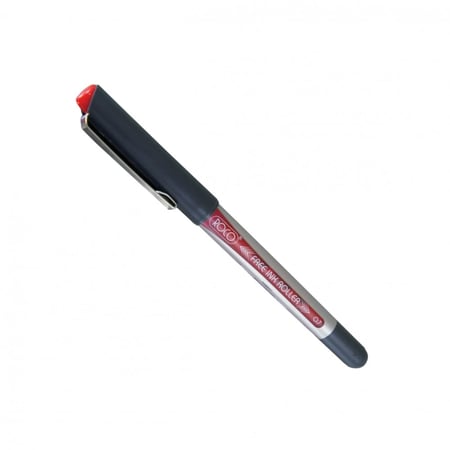 ROCO FREE INK ROLLER BALL PEN     ، MOوكو: قلم حبر حر (Free Ink) رولر بول، موديل: RQ-28515RDEL:RQ-28515R