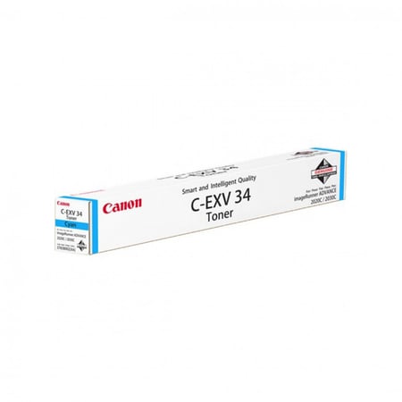 كانون 34 حبر طابعة أزرق , موديل : C-EXV34C