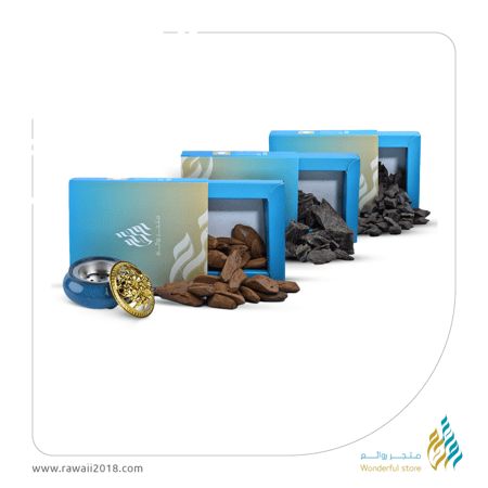 عرض أوقية(عود كلمنتان + عود مروكي + عود البيت + مبخرة كويتية)