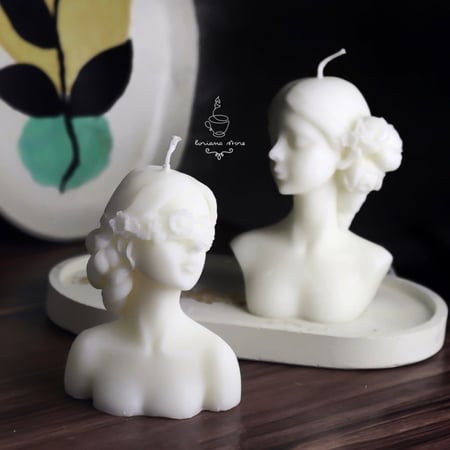 شمعة فتاة الازهار