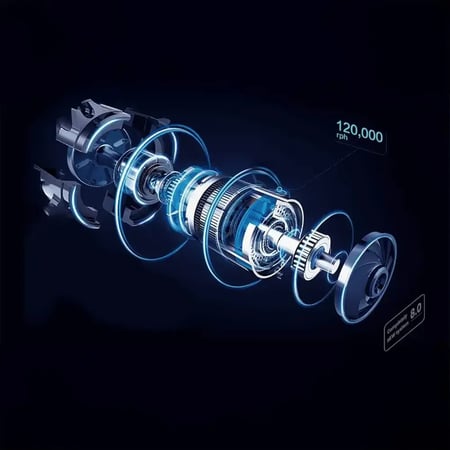 شفاط روبام جانبي 90 سم (1500 م³/ساعة) ذكاء اصطناعي وأداء جبار!