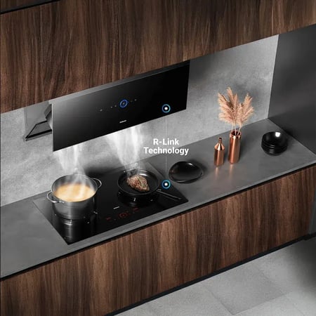 شفاط روبام جانبي 90 سم (1500 م³/ساعة) ذكاء اصطناعي وأداء جبار!