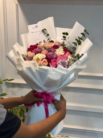 باقة ورد مميزة من متجر هدايا رويال