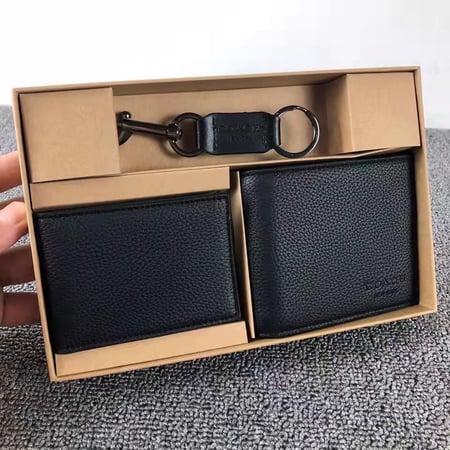 بكج طقم محفظة كوتش رجالية