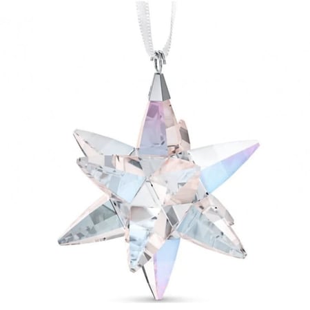 تعليقة سيارة من سواروفسكي على شكل نجمة كبيرة
