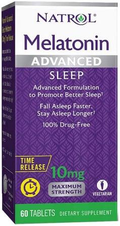 الميلاتونين مساعدة النوم, 60 أقراص