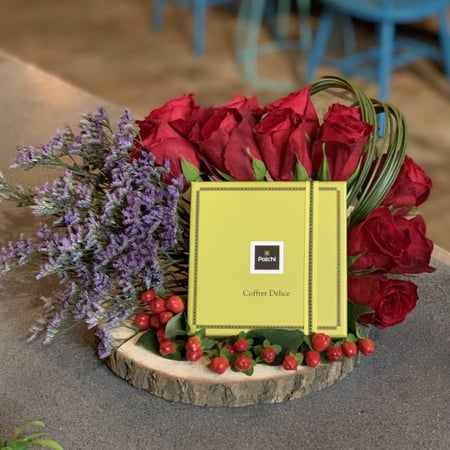 ورد مع تشوكلت باتشي