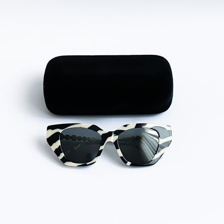 Gucci Zebra Sunglasses