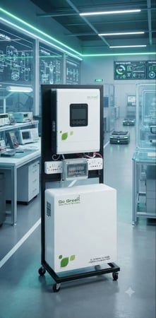 منظومة GO GREEN  بيطارية ليثيوم 10 كيلو وات