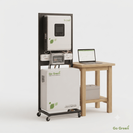 منظومة GO GREEN  بيطارية ليثيوم 10 كيلو وات