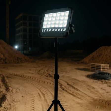كشاف العمل الاحترافي (Solarna LED G423) – إضاءة شمسية قوية وتصميم عملي لكل التضاريس!