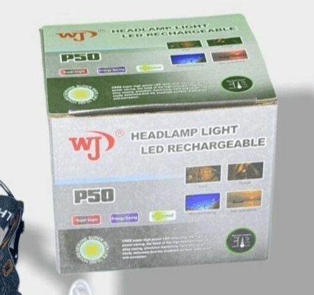 كشاف راس قوي ومريح وعملي ببطاريات كبيرة لوقت تشغيل أطول