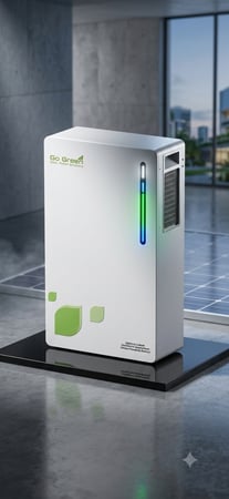 بطارية ليثيوم Go Green (8KWh) – القوة، الأمان، والاستدامة لمنزلك