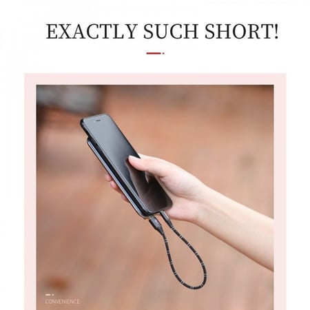 كابل شحن قماشي TYPE_C من جوروم موديل S-L316