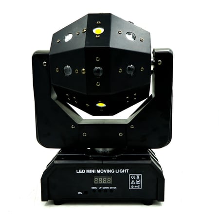 فلاش+اضائة ليزر حفلات 5 الوان led