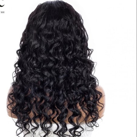 باروكة شعر طبيعي 100 دانتيل ومنابت اماميه ياسمينة