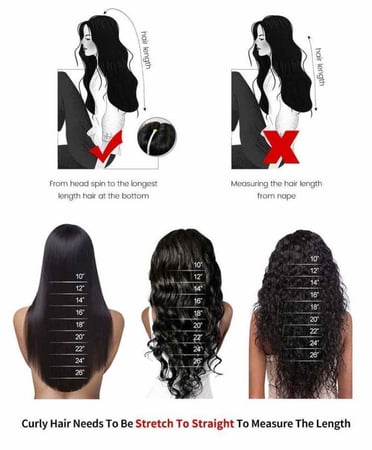 شعر مستعار طبيعي