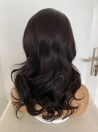 باروكه شعر جذور أمامية كثافة 150 اسود بطول 14 انش أروى