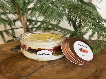 لبنه بالشبت