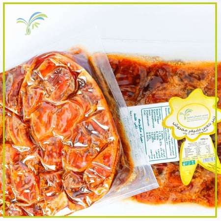 خلاص أشيقر مجروش عبوة 500جرام ( الكرتون 6 كيلو )  (يحفظ في مكان بارد)