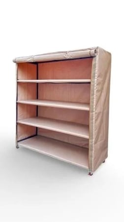 دولاب التخزين الالماني /  PVC بني