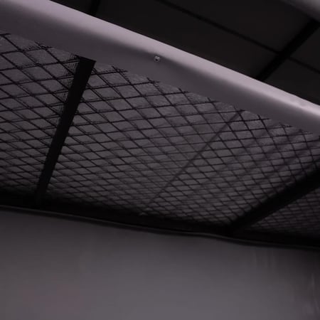 دولاب التخزين الالماني -  PVC رصاصي