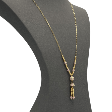 عقد ذهب عيار 21   الوزن 5.7