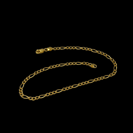 سوارة ذهب عيار 21  الوزن 1.9g