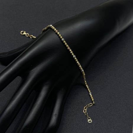 سوارة ذهب عيار 18 الوزن 4.7