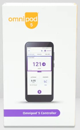 مضخة أومنيبود 5 جهاز التحكم OmniPod 5 PDM